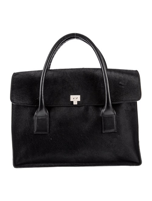 Lambertson Truex Ponyhair Top Handle Bag