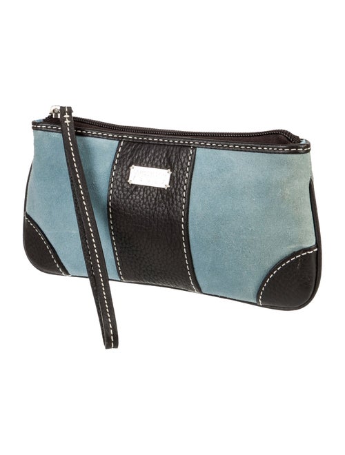 Lambertson Truex Suede Clutch