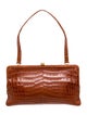 Lambertson Truex Crocodile Shoulder Bag