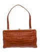 Lambertson Truex Crocodile Shoulder Bag