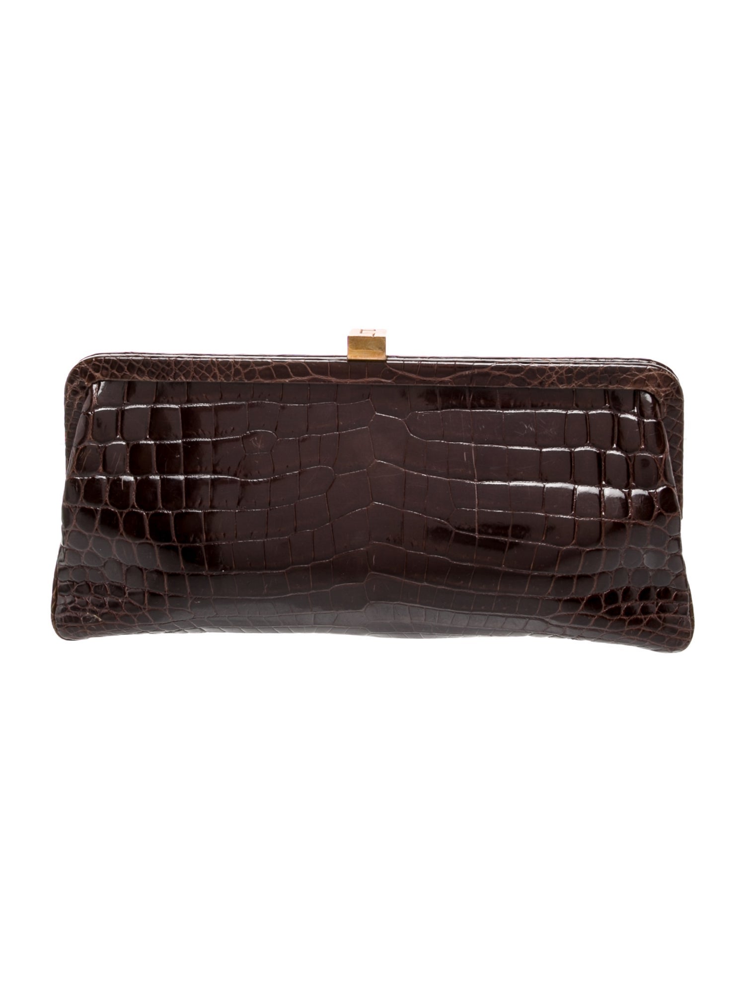 Lambertson Truex Crocodile Evening Bag