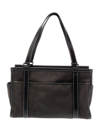 Lambertson Truex Leather Shoulder Bag