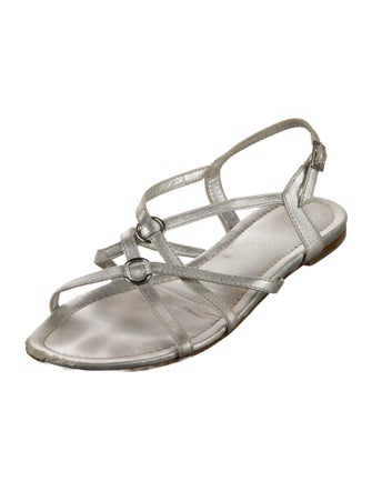 Lambertson Truex Leather Slingback Sandals