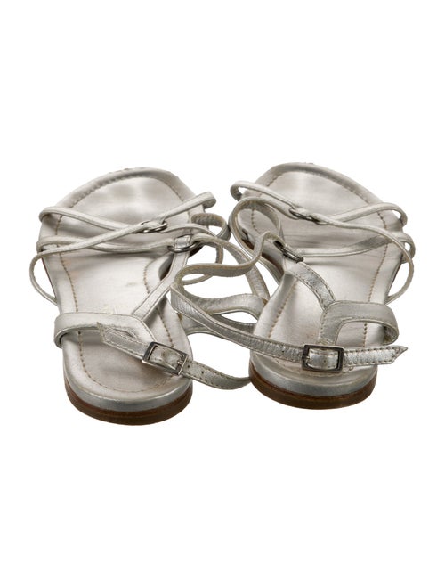 Lambertson Truex Leather Slingback Sandals