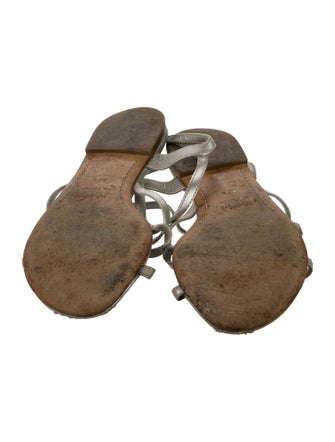 Lambertson Truex Leather Slingback Sandals