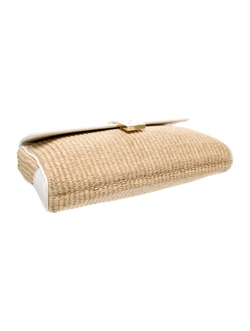 Lambertson Truex Raffia Clutch