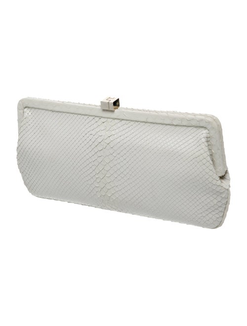 Lambertson Truex Snakeskin Minaudière