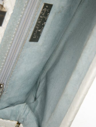 Lambertson Truex Snakeskin Minaudière