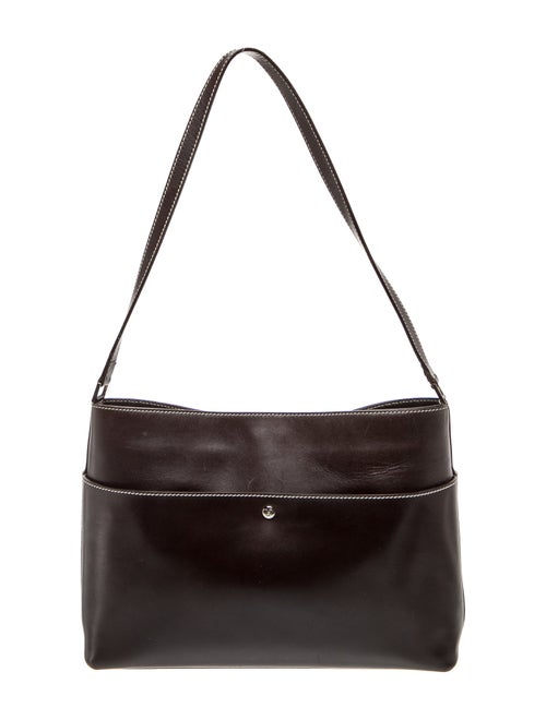 Lambertson Truex Leather Top Handle Bag