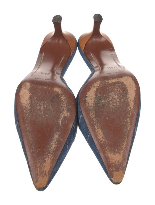 Lambertson Truex Denim Printed Mules