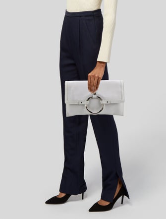 Lambertson Truex Leather Clutch