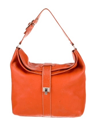Lambertson Truex Leather Shoulder Bag
