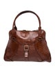 Lambertson Truex Leather Top Handle Bag