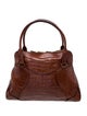 Lambertson Truex Leather Top Handle Bag