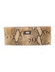 Lambertson Truex Snakeskin Clutch