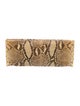 Lambertson Truex Snakeskin Clutch