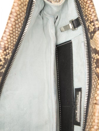 Lambertson Truex Snakeskin Clutch