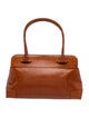 Lambertson Truex Embossed Leather Shoulder Bag