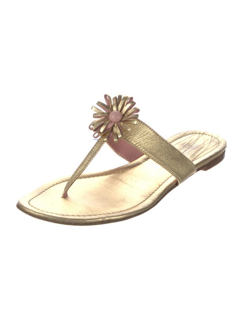 Lambertson Truex Leather Slides