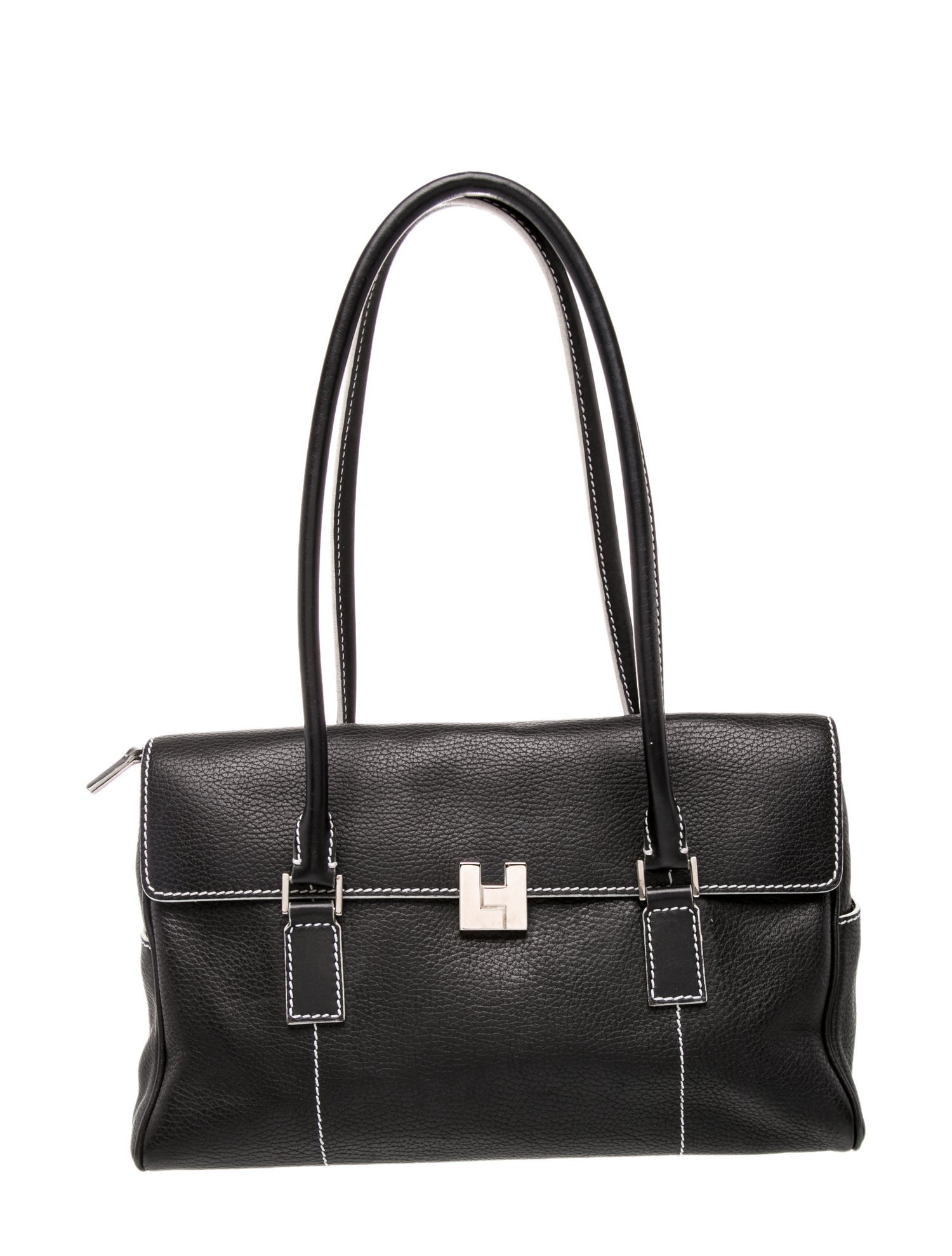 Lambertson Truex Leather Shoulder Bag