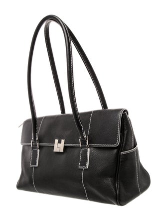 Lambertson Truex Leather Shoulder Bag