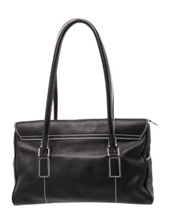 Lambertson Truex Leather Shoulder Bag