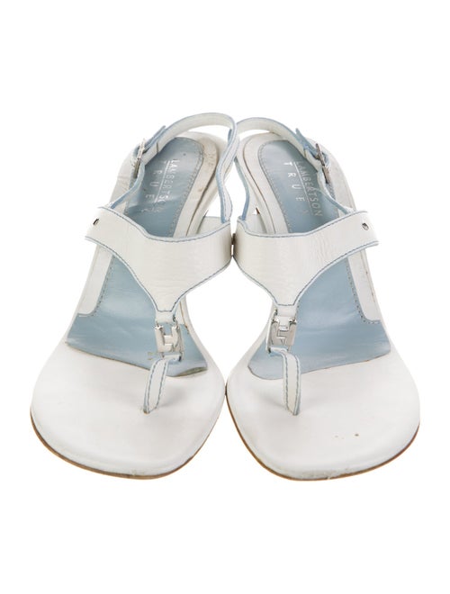 Lambertson Truex Leather Slingback Sandals