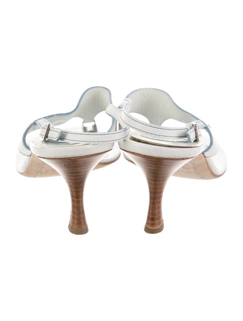 Lambertson Truex Leather Slingback Sandals