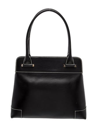 Lambertson Truex Leather Shoulder Bag