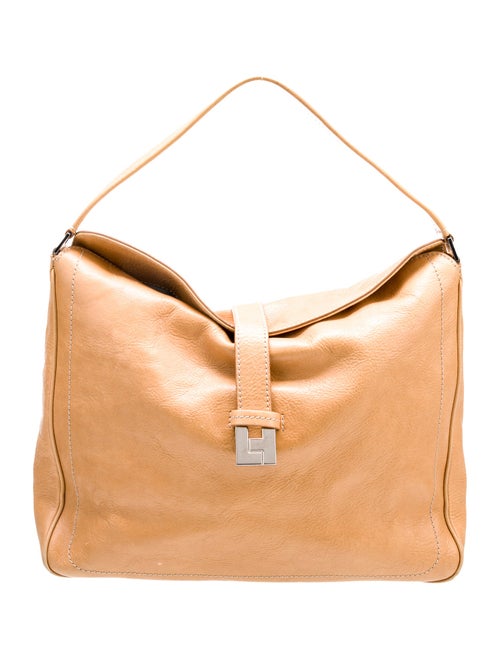 Lambertson Truex Leather Top Handle Bag