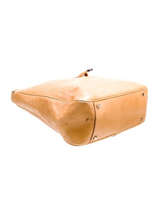 Lambertson Truex Leather Top Handle Bag