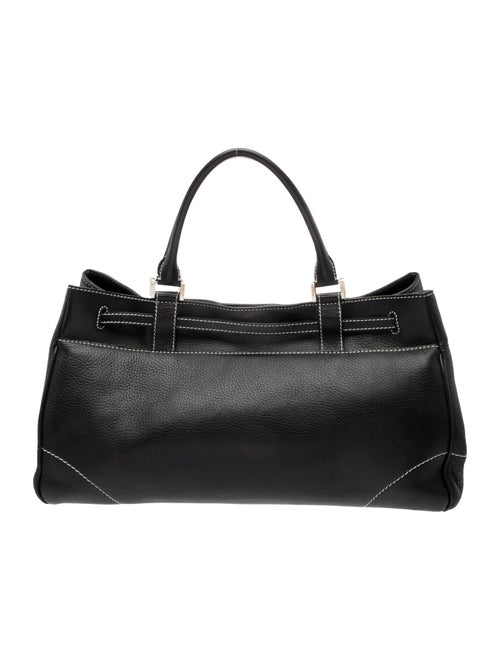 Lambertson Truex Leather Top Handle Bag