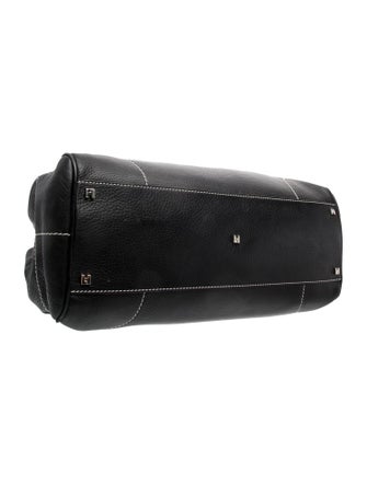 Lambertson Truex Leather Top Handle Bag