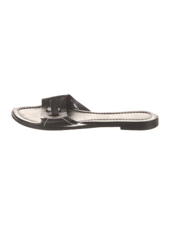 Lambertson Truex Leather Slides