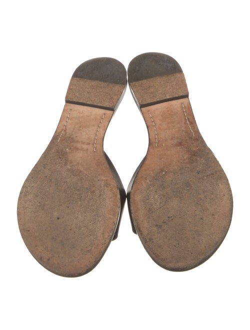 Lambertson Truex Leather Slides