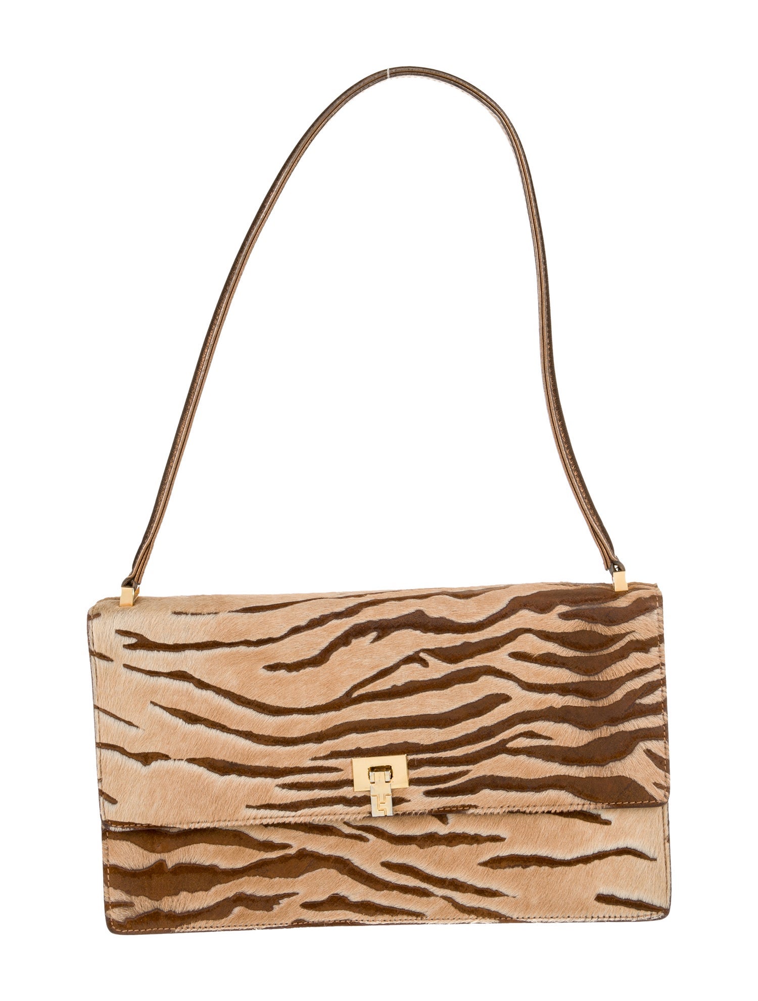 Lambertson Truex Ponyhair Shoulder Bag