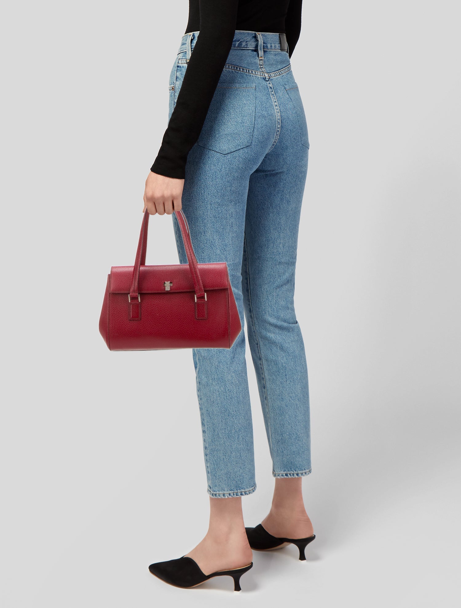 Lambertson Truex Leather Shoulder Bag