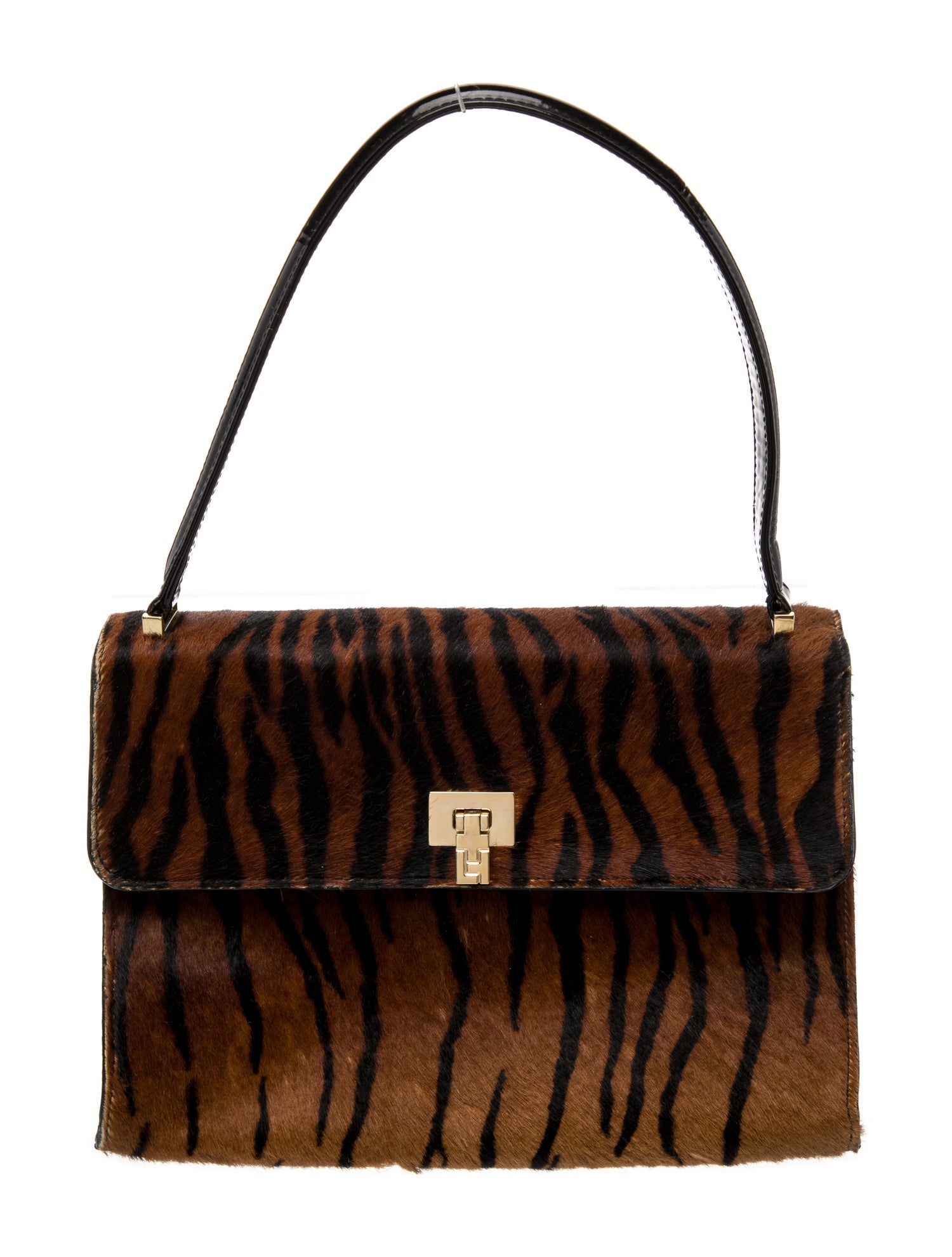 Lambertson Truex Ponyhair Top Handle Bag