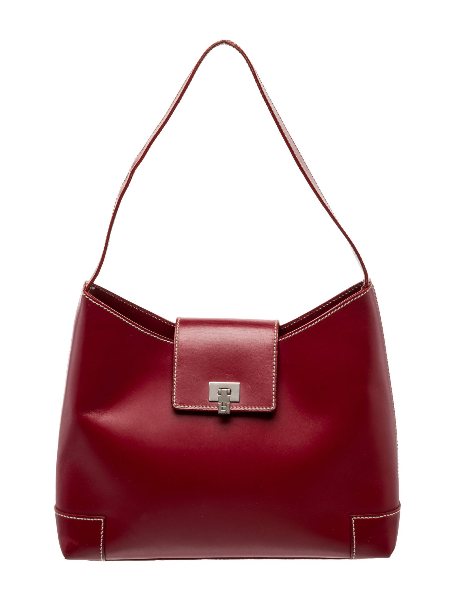 Lambertson Truex Leather Shoulder Bag