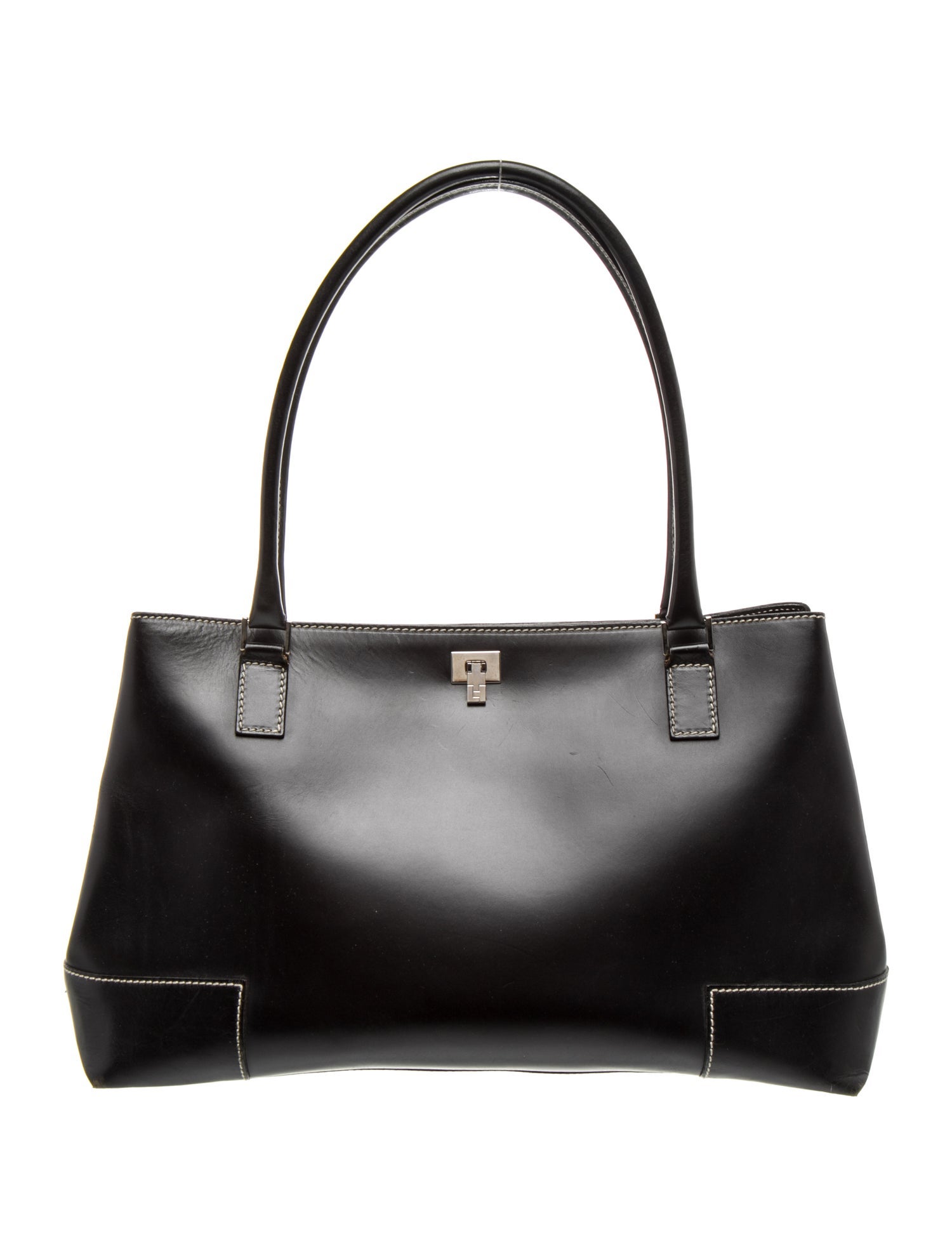 Lambertson Truex Leather Shoulder Bag