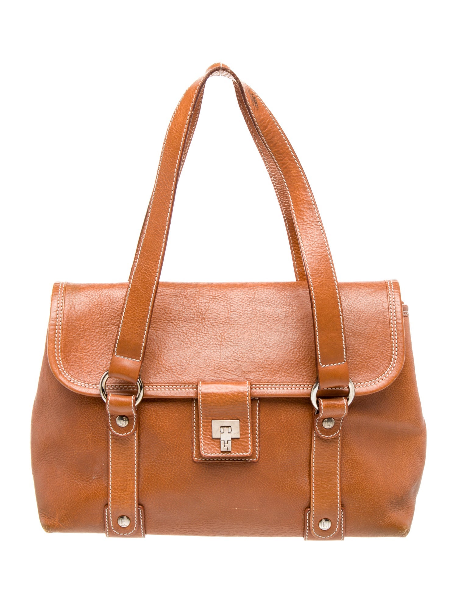 Lambertson Truex Leather Shoulder Bag
