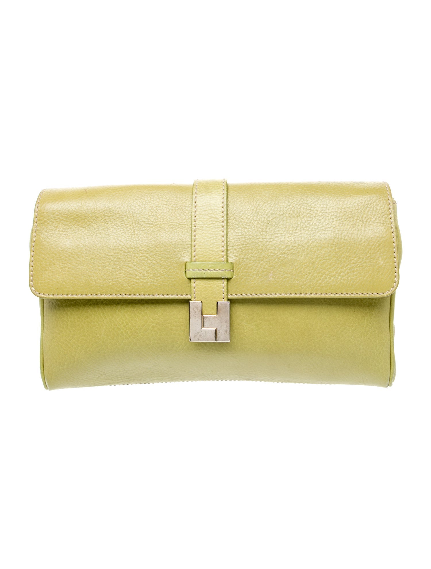 Lambertson Truex Leather Clutch