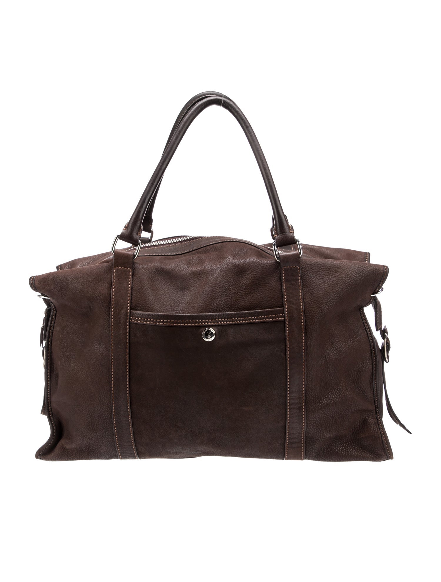 Lambertson Truex Leather Weekender Bag