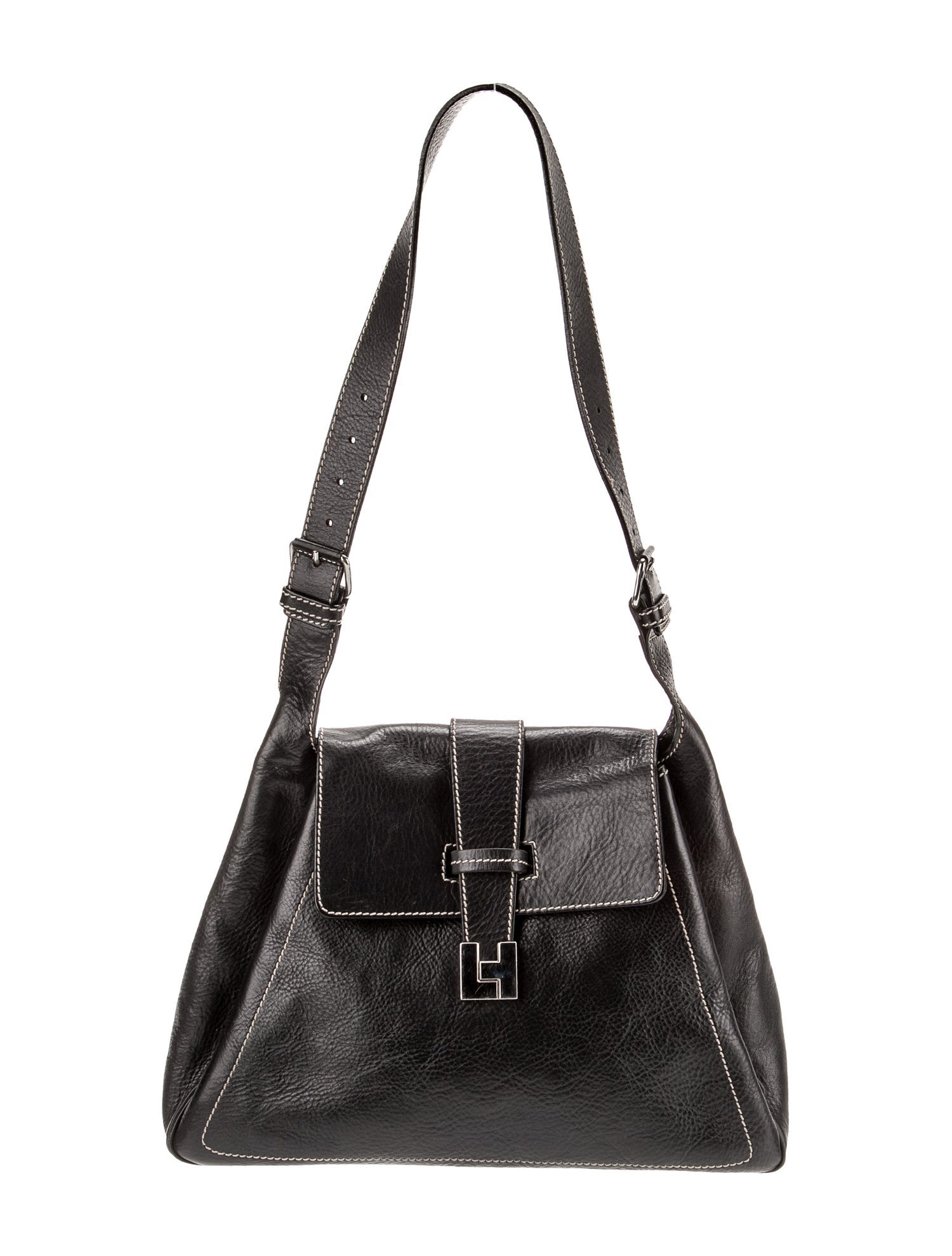 Lambertson Truex Leather Shoulder Bag