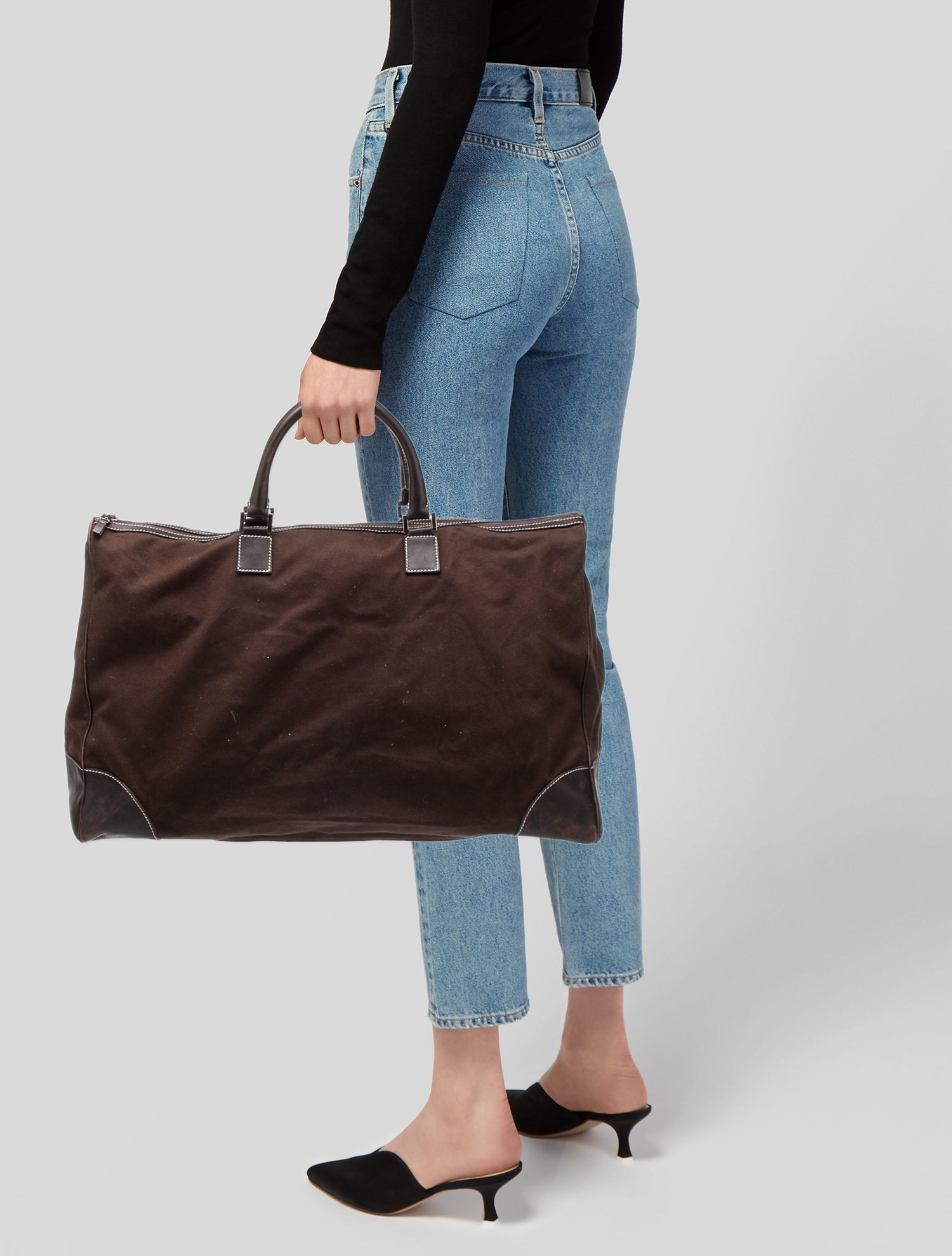 Lambertson Truex Canvas Weekender Bag