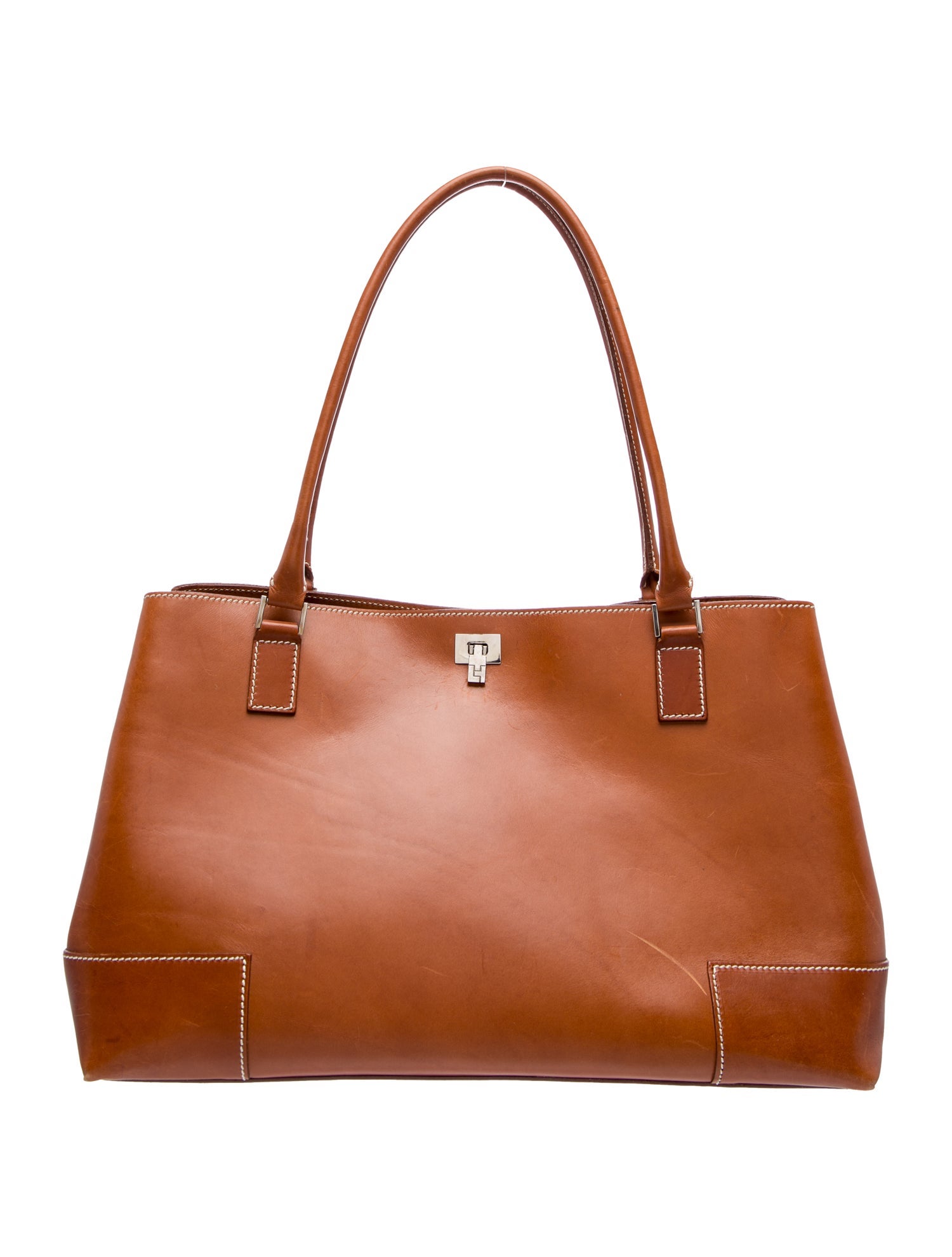 Lambertson Truex Leather Shoulder Bag