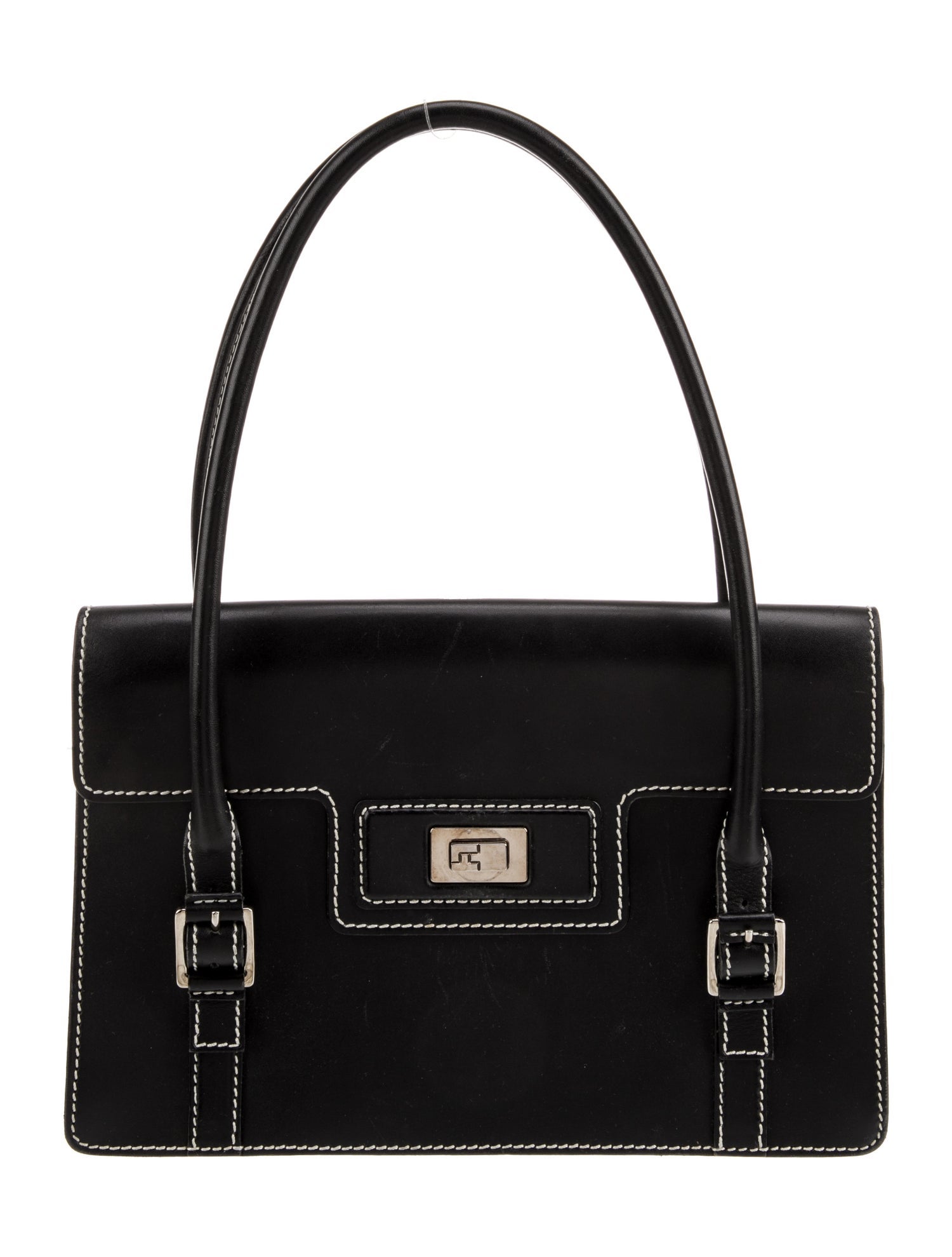 Lambertson Truex Leather Shoulder Bag