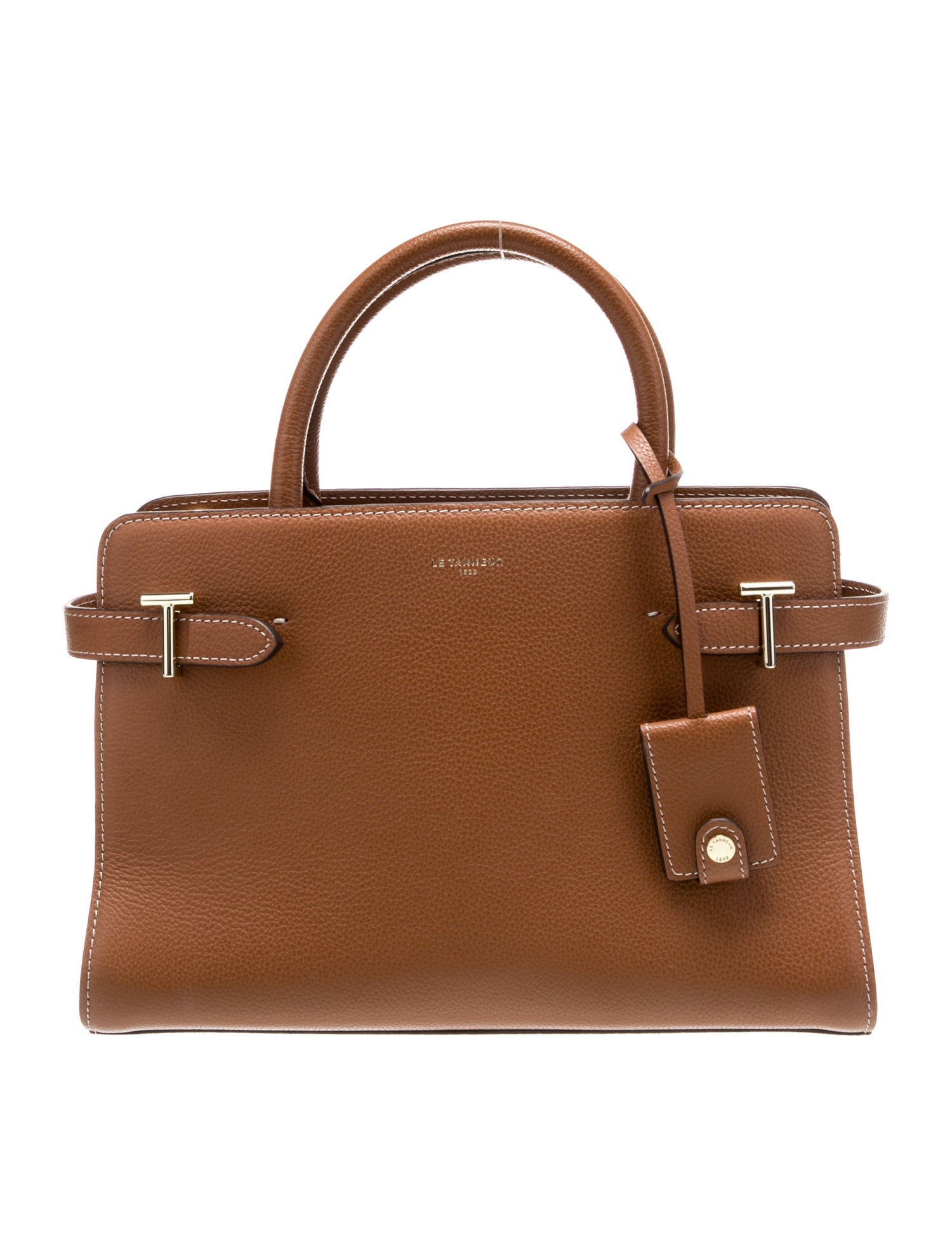 Le Tanneur 1898 Leather Top Handle Bag