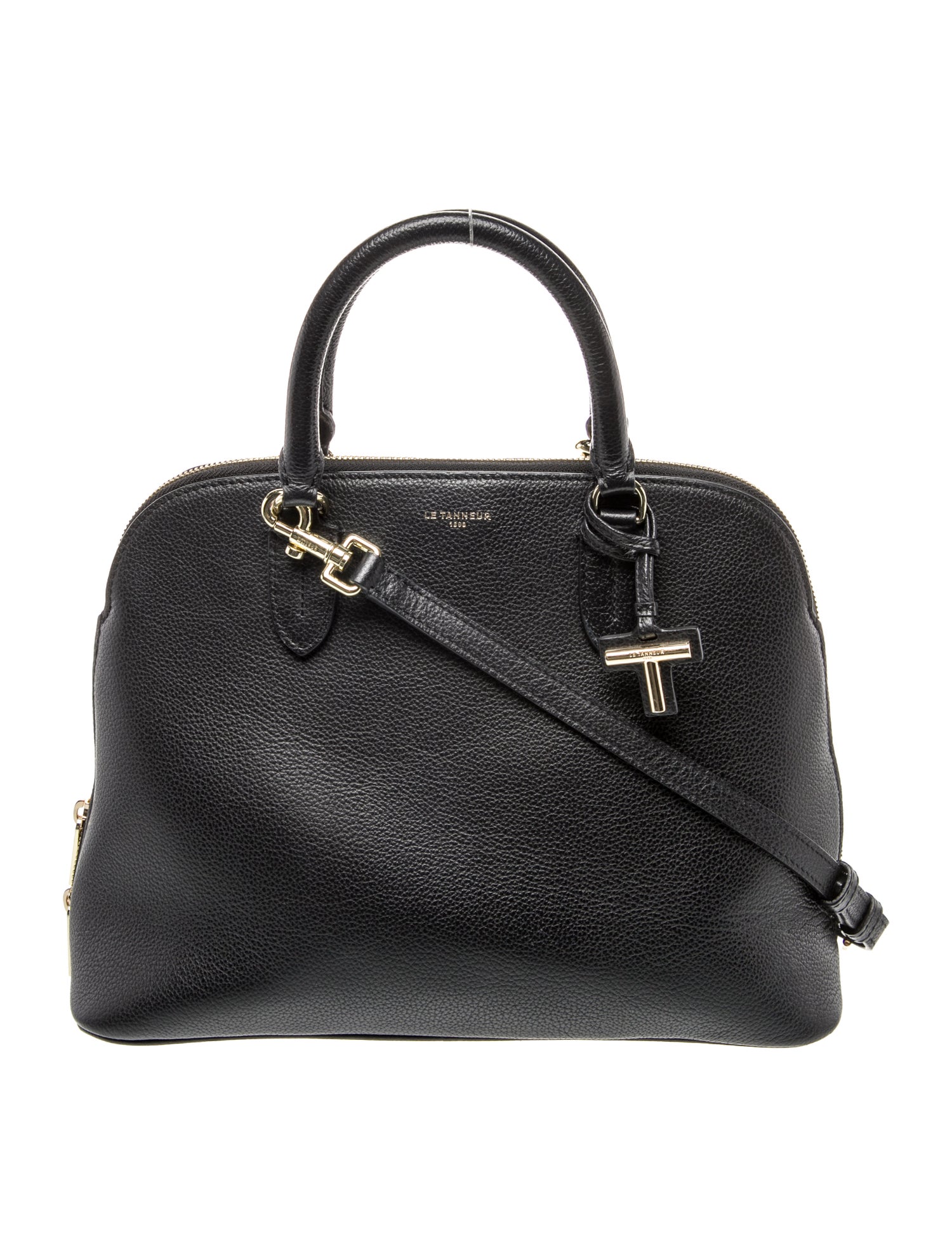 Le Tanneur Leather Top Handle Bag