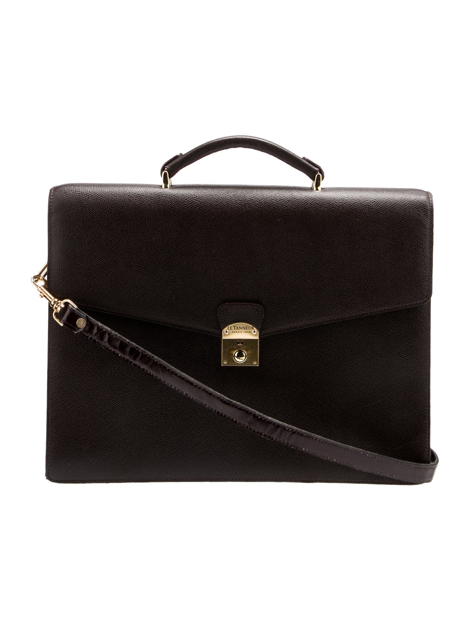 Le Tanneur Leather Briefcase